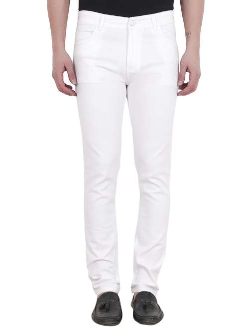 mens slim fit plain jeans - 16074038 - Very Small Image - 1