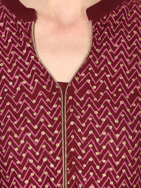 women's flared kurta - 16179254 - Zoom Image - 3