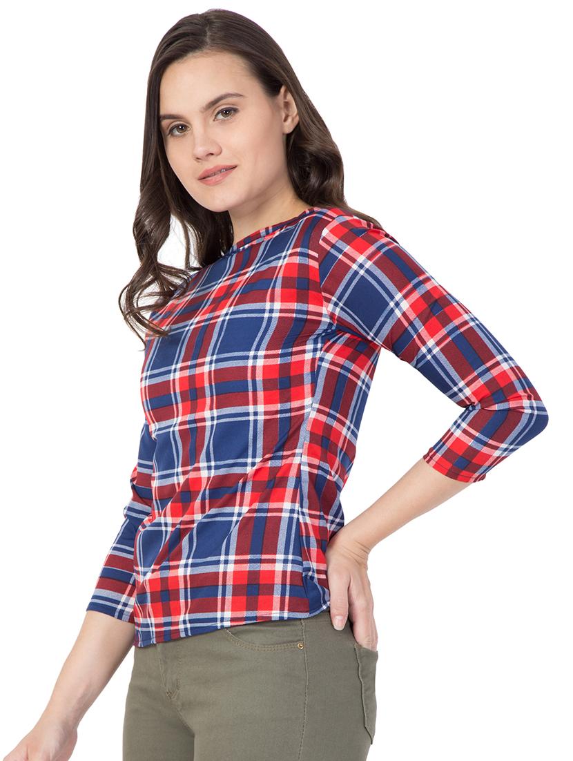 women's straight boat neck top - 16278768 - Zoom Image - 1