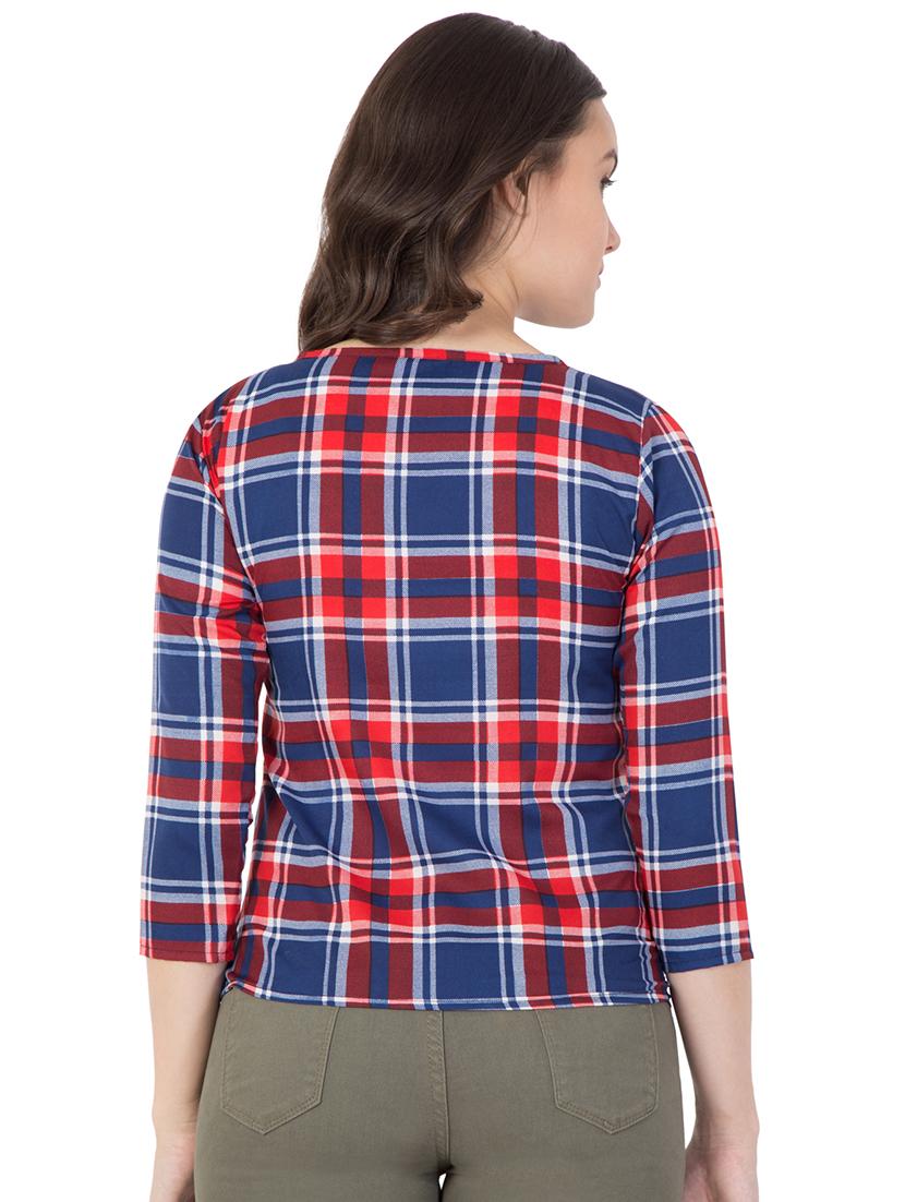 women's straight boat neck top - 16278768 - Zoom Image - 2