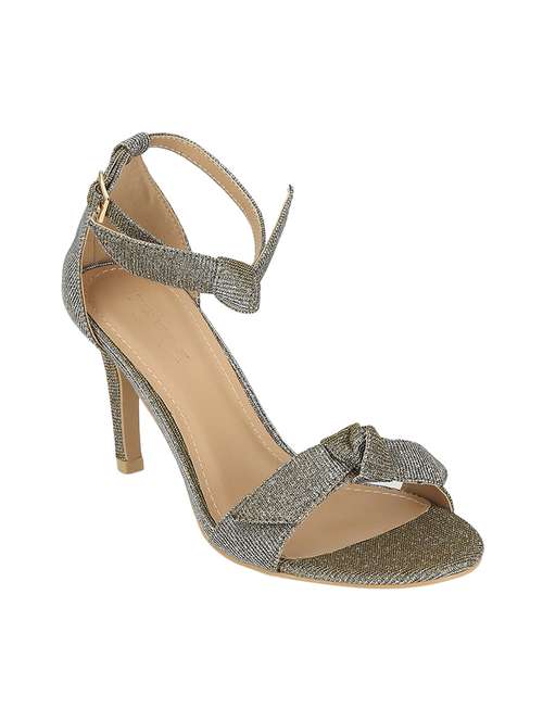 silver ankle strap sandals - 16525933 - Very Small Image - 1