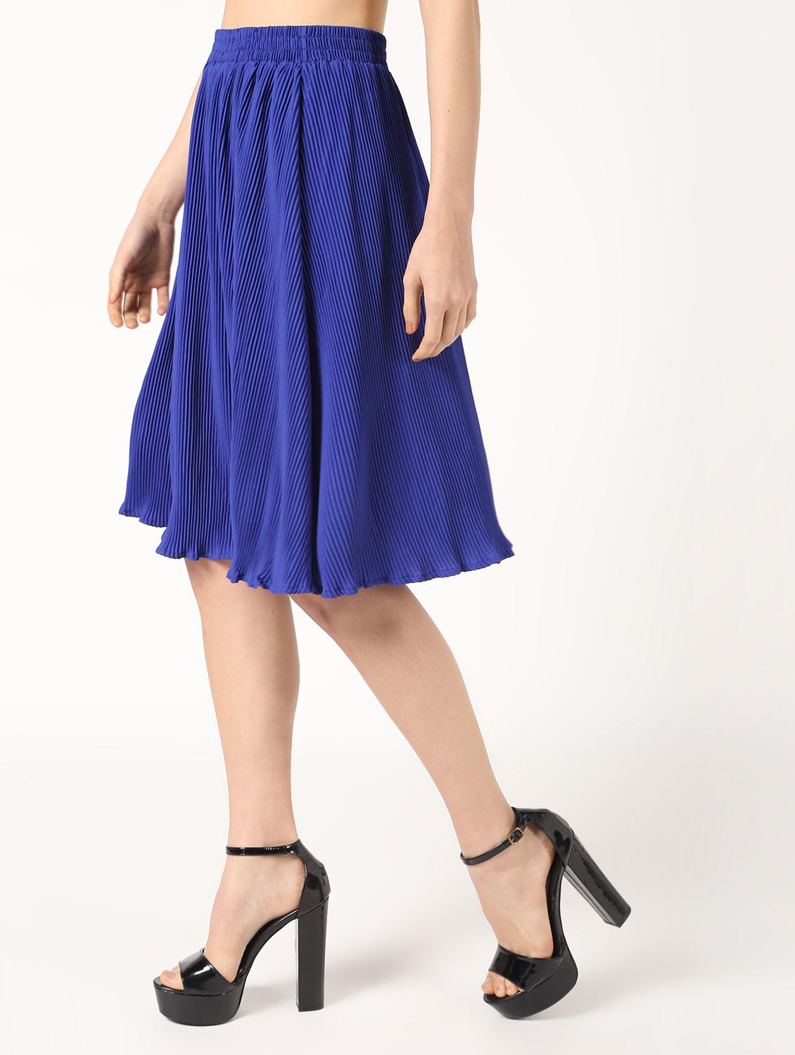 high rise pleated skirt - 16579503 - Standard Image - 2