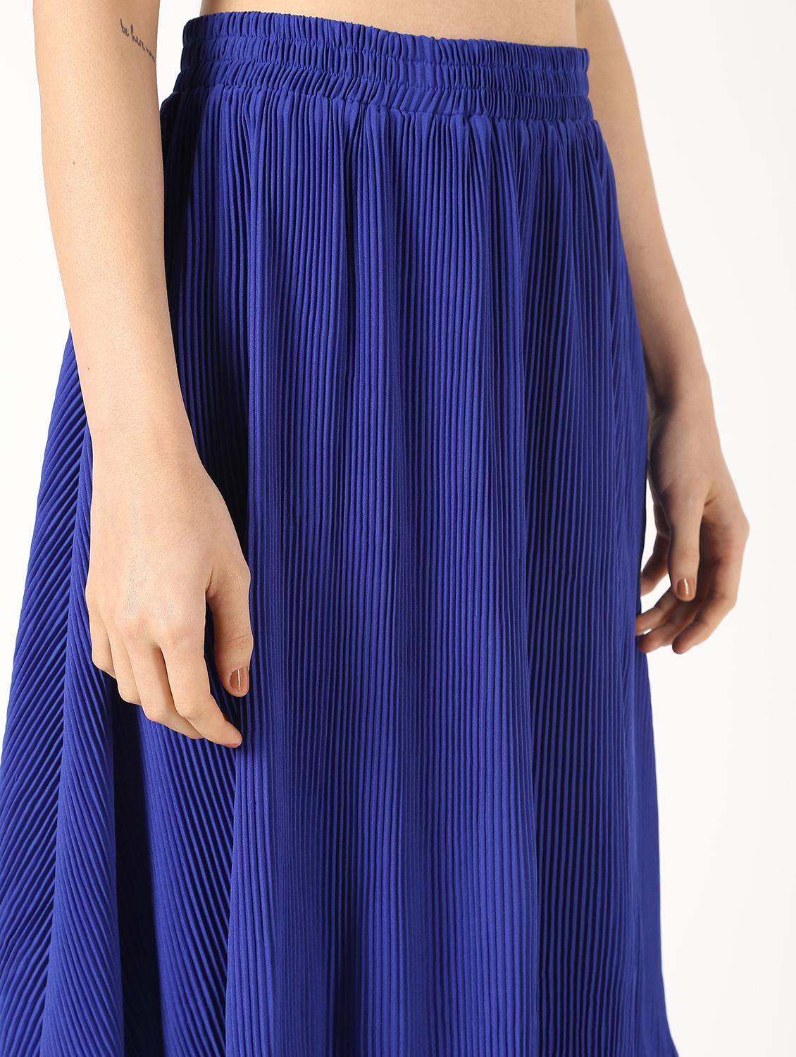 high rise pleated skirt - 16579503 - Standard Image - 4