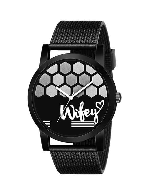 lorenz black analog watch for women - 16632285 - Very Small Image - 1