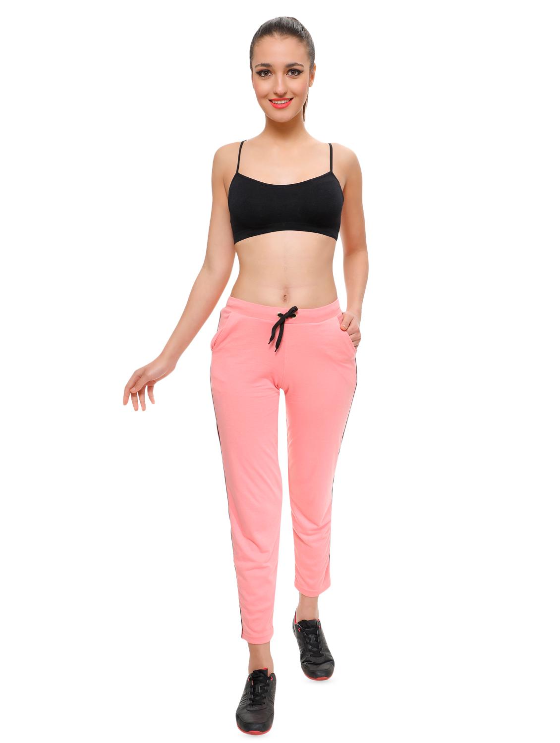 drawstring waist solid track pant - 16669300 - Zoom Image - 3