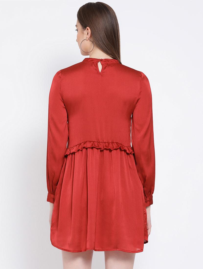 women's solid dress - 16673894 - Zoom Image - 2