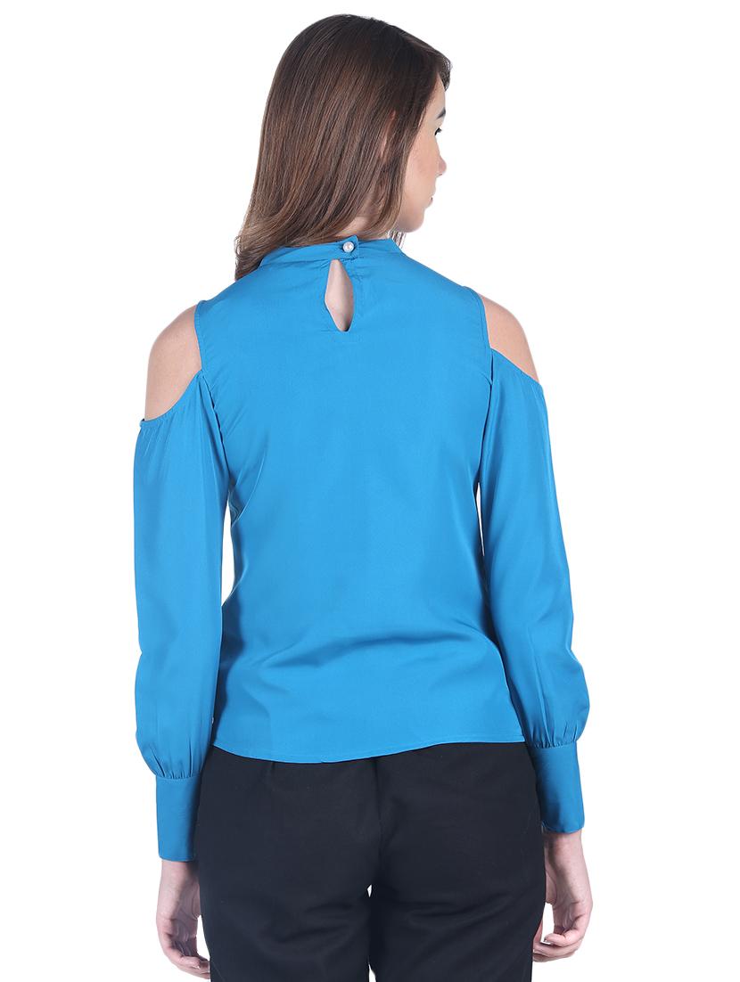 women's straight mock neck top - 16697407 - Standard Image - 2