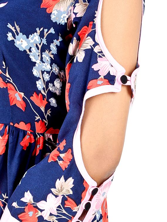 women's shift floral dress - 16708922 - Standard Image - 3