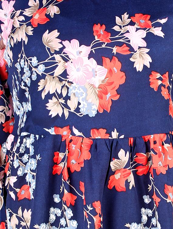 women's shift floral dress - 16708922 - Standard Image - 4