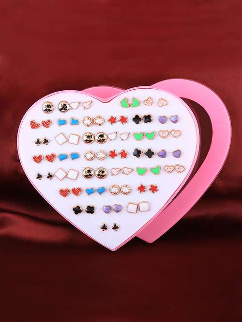 multi colored brass combo's. earring - 16710464 - Very Small Image - 1