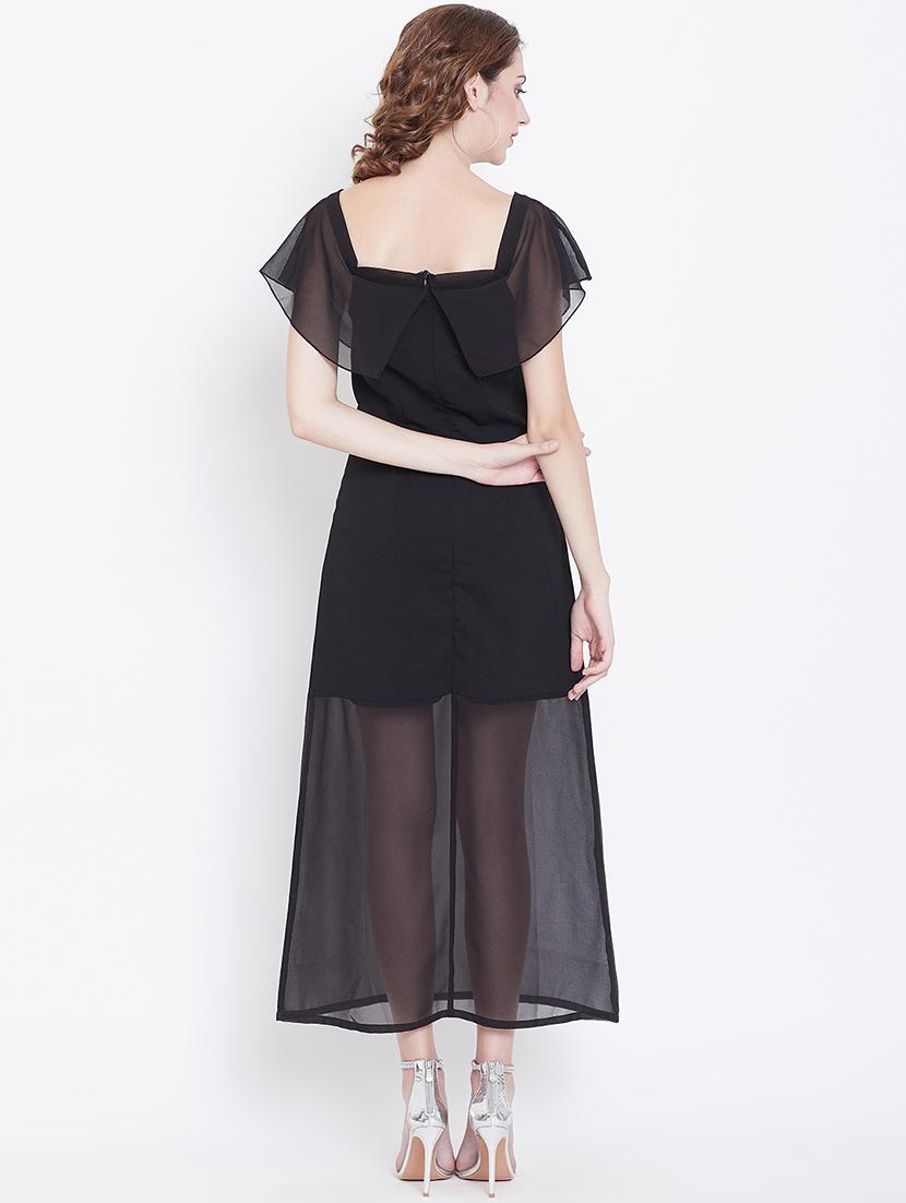 women's solid dress - 16792340 - Standard Image - 2