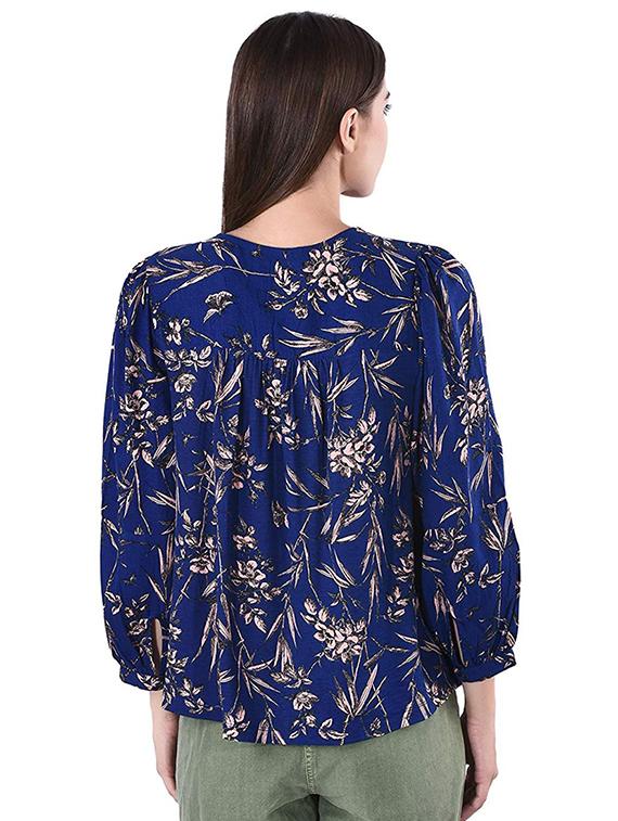 women's straight v neck top - 16816426 - Standard Image - 2