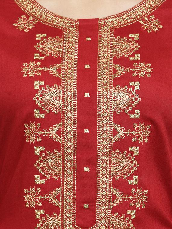 women's straight kurta - 16950575 - Zoom Image - 3