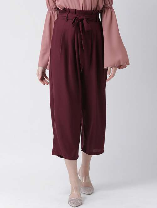 high rise pleated trouser  - 16964221 - Very Small Image - 1