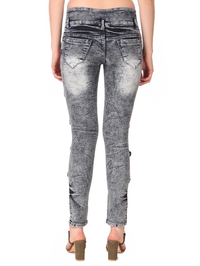 women's plain slim fit jeans - 16992508 - Standard Image - 2