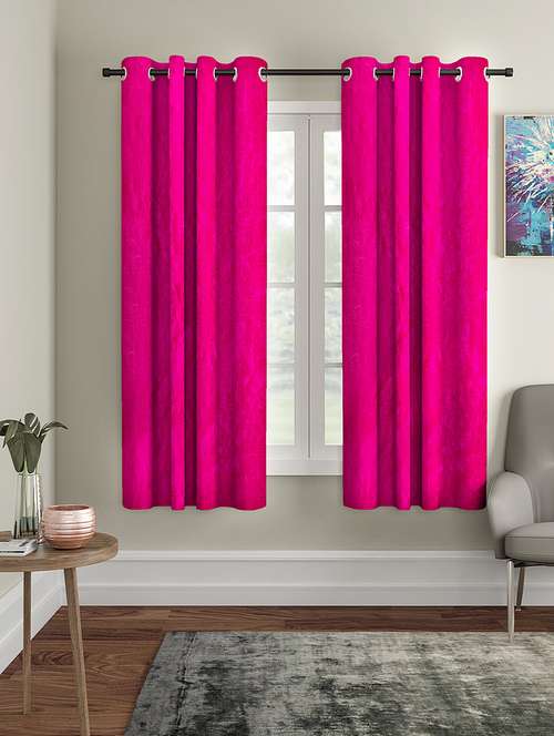 long crsuh window curtain (pack of 2) - 17021684 - Very Small Image - 1