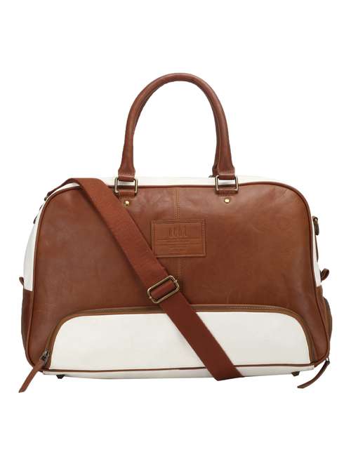 brown leather dufflebag - 17080817 - Very Small Image - 1