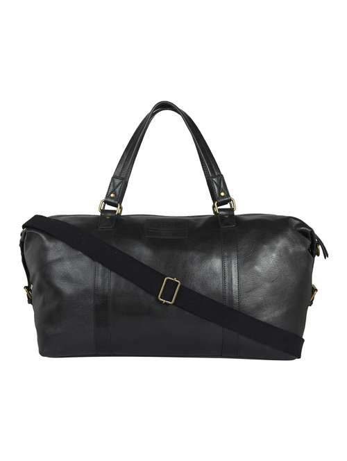 black leather dufflebag - 17080821 - Very Small Image - 1