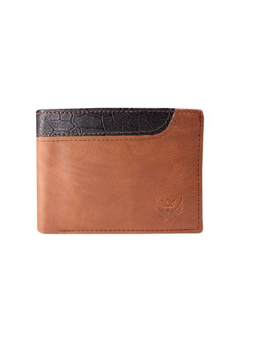 brown leatherette wallet - 17098701 - Very Small Image - 1