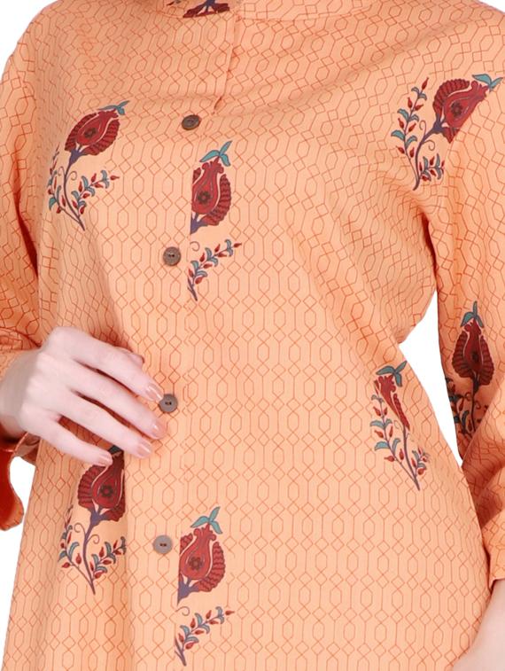 women's straight kurta - 17129966 - Zoom Image - 3