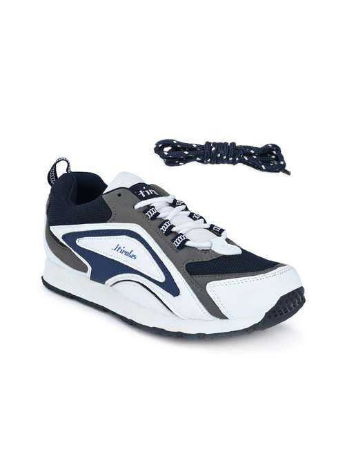 white lace up sport shoes - 17137381 - Very Small Image - 1