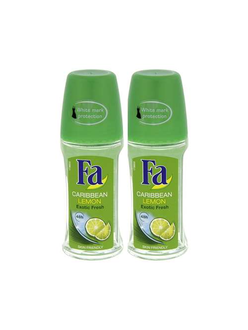caribbean lemon fa roll on deodrants (set of 2) - 17151563 - Very Small Image - 1