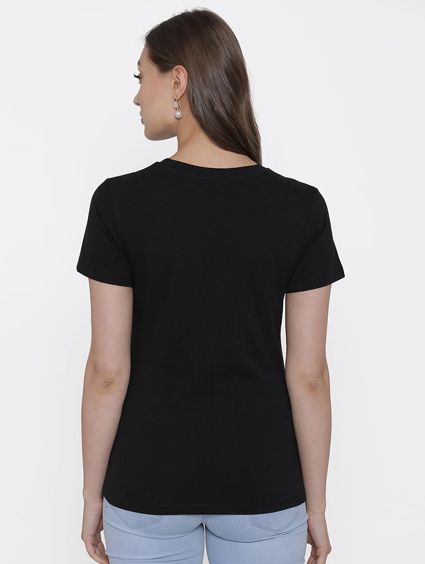 women's plain crew neck t-shirt - 17161873 - Standard Image - 2