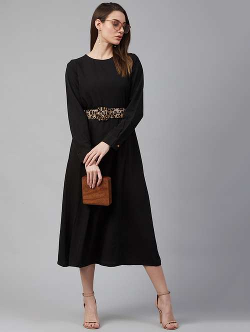 women's  solid dress - 17197459 - Very Small Image - 1