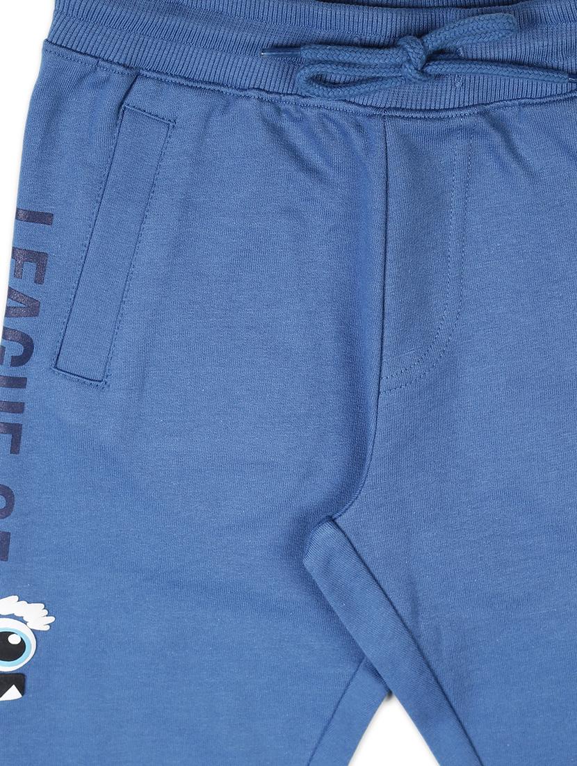 navy blue cotton joggers trouser - 17236295 - Standard Image - 2