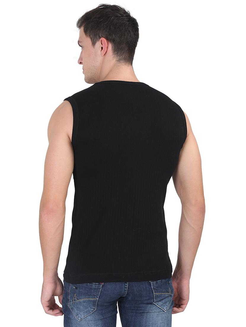 set of 2 black solid vest - 17250571 - Zoom Image - 3