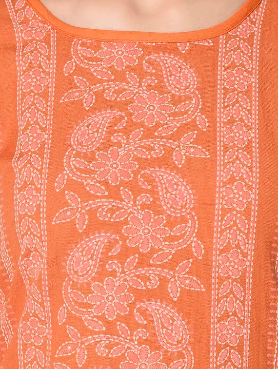 women's straight kurta - 17297185 - Standard Image - 3