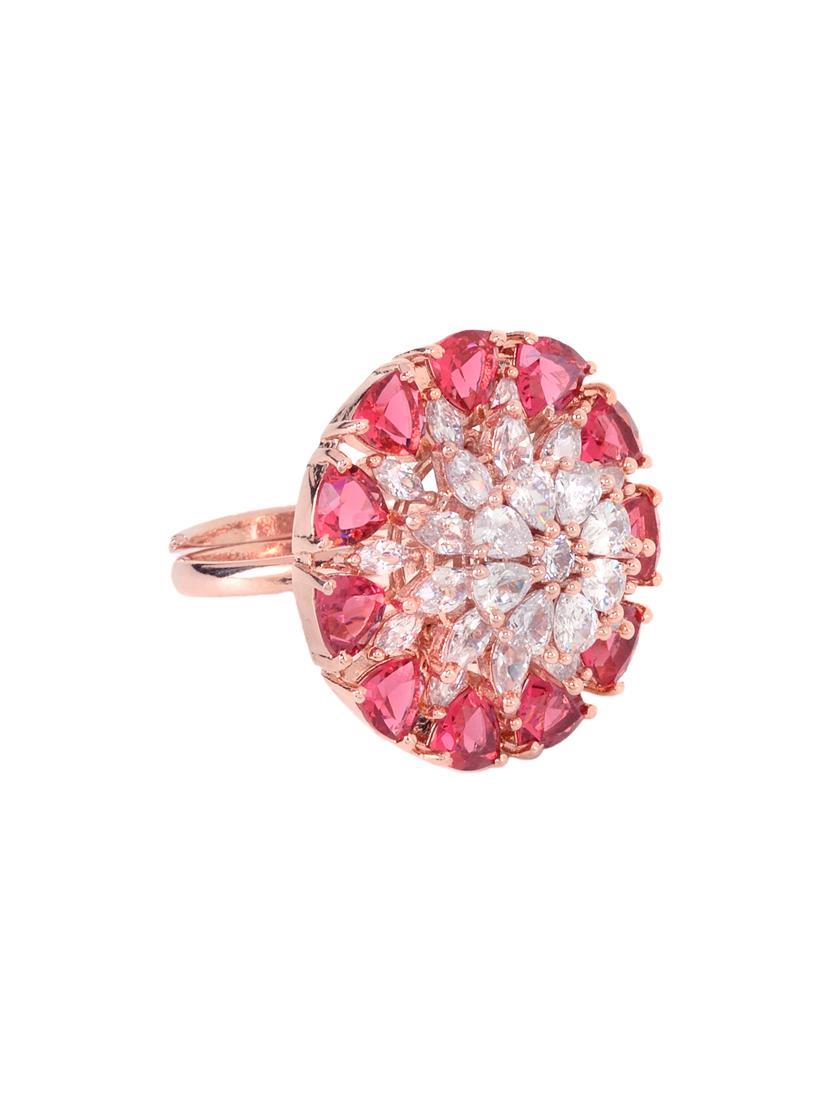 red brass finger ring - 17342894 - Zoom Image - 3