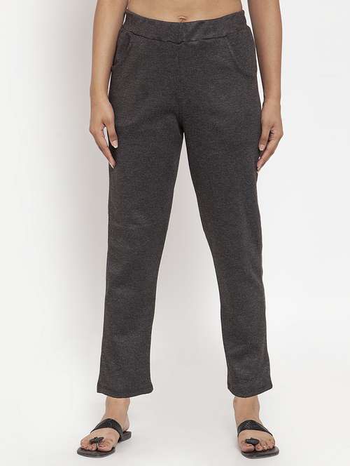 solid straight tapered pant - 17348804 - Very Small Image - 1