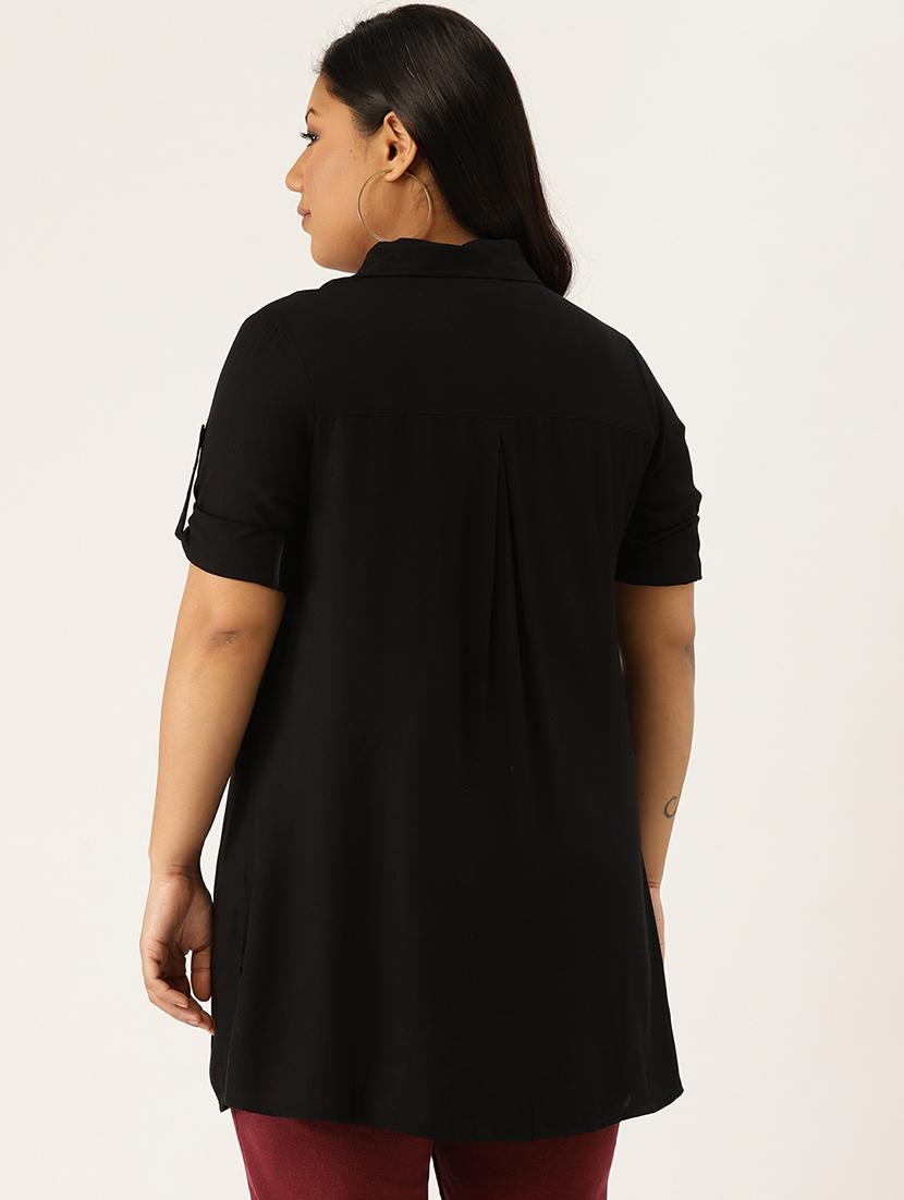 short sleeves plus shirt - 17418098 - Standard Image - 2