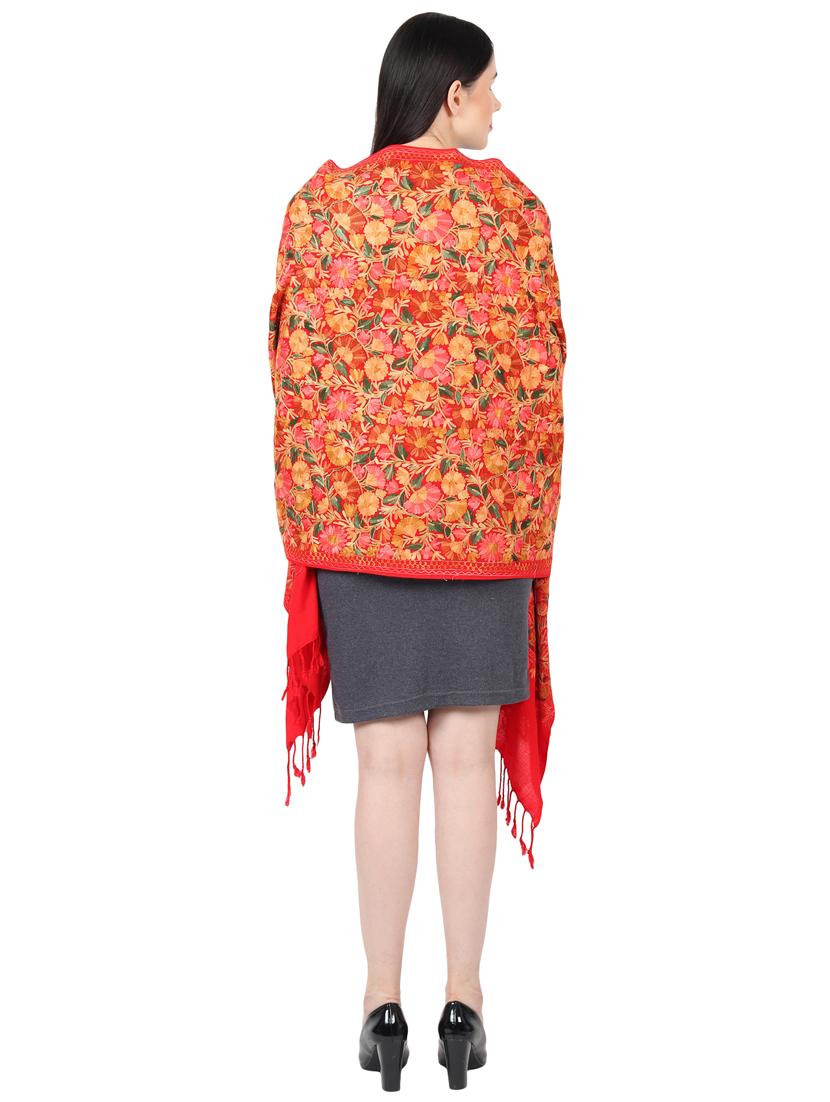 women's floral print stole - 17444511 - Zoom Image - 2