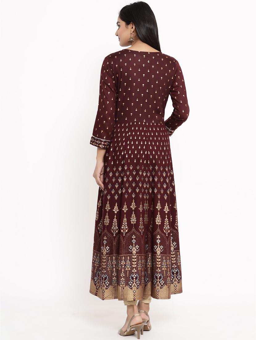 women's flared kurta - 17462530 - Standard Image - 2