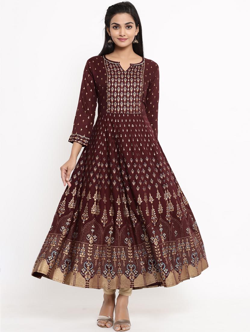 women's flared kurta - 17462530 - Standard Image - 3