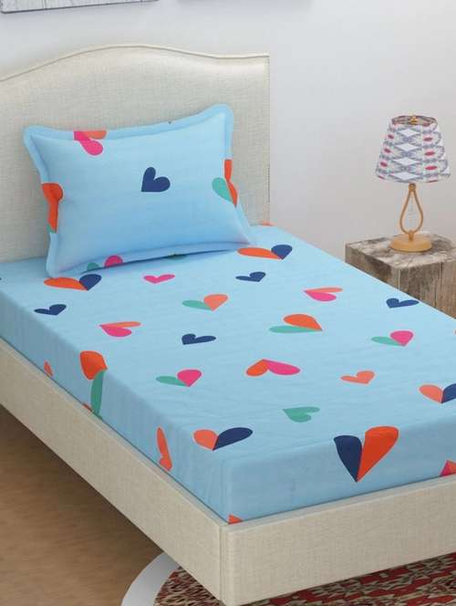 1 supersoft single bedsheet with 1 pillow cover - 17554987 - Very Small Image - 1