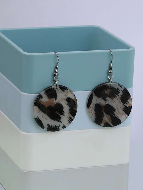 multi colored metal drop earring - 17563882 - Very Small Image - 1