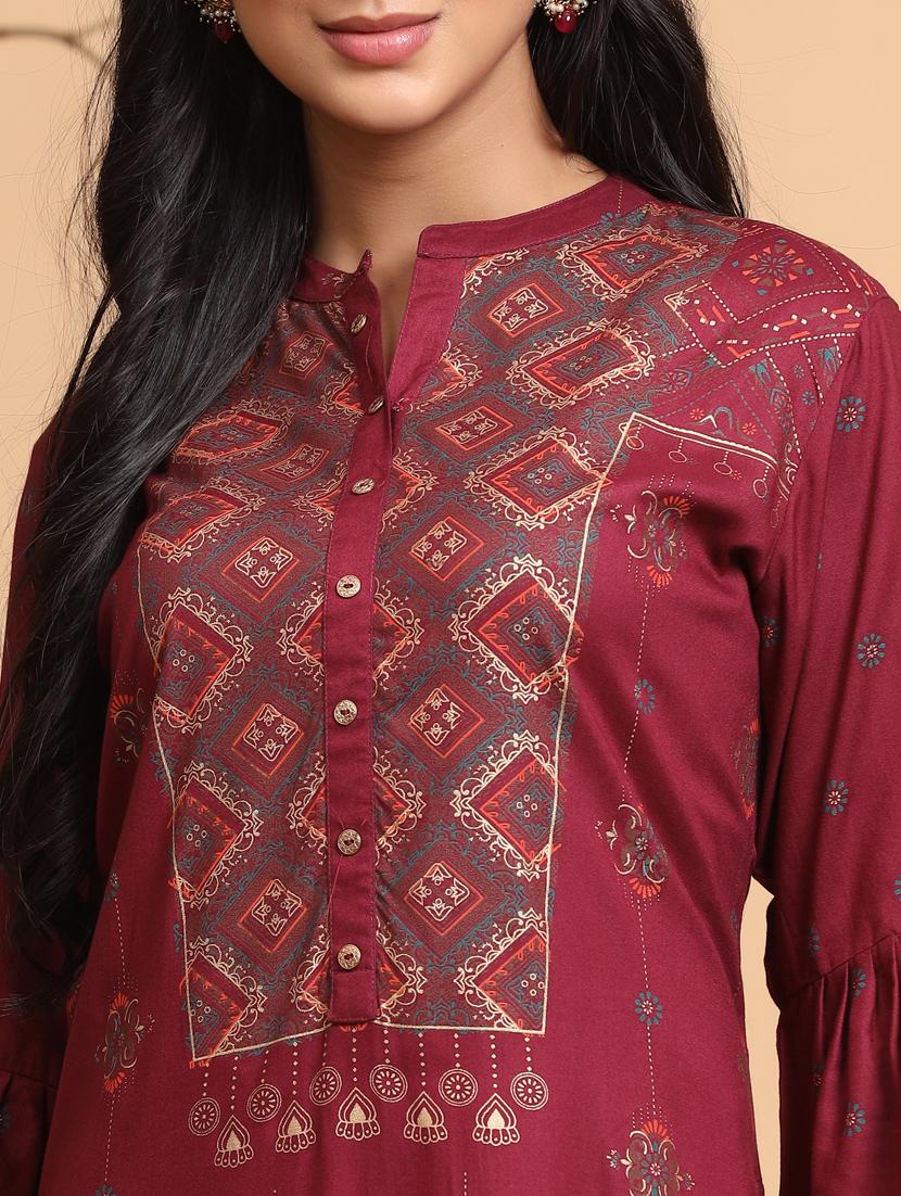 women's straight kurta - 17588662 - Standard Image - 5