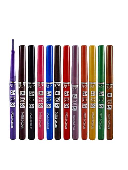 ads pack of 12 dazzle color eyeliner - 17590403 - Very Small Image - 1