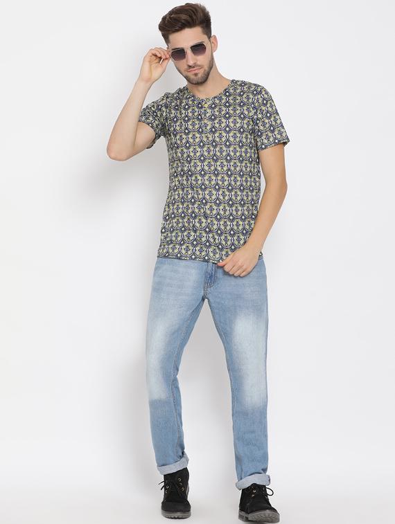 multi colored printed t-shirt - 17633283 - Zoom Image - 3
