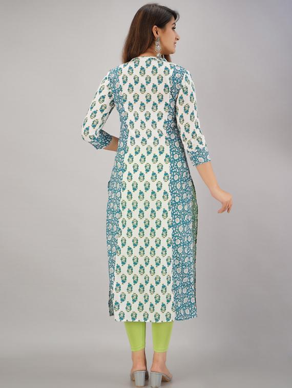 women's straight kurta - 17649609 - Zoom Image - 2