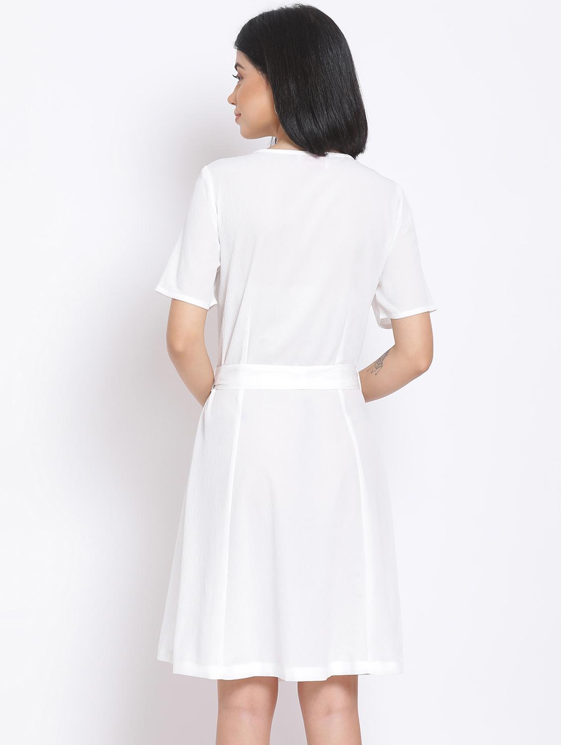 women's solid dress - 17680076 - Standard Image - 2