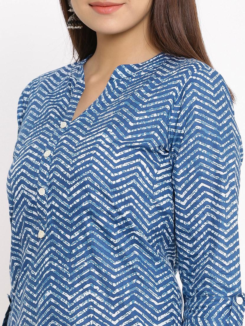 women's straight kurta - 17727234 - Zoom Image - 3