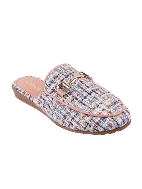 blue synthetic mules sandals - 17735653 - Very Small Image - 1