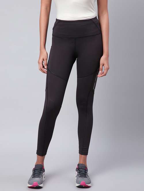 high rise solid track pant - 17749753 - Very Small Image - 1