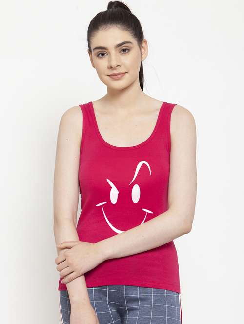 women's tank top scoop neck top - 17807388 - Very Small Image - 1