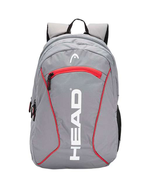 grey polyester backpack - 17813349 - Very Small Image - 1