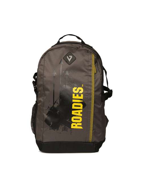 grey polyester backpack - 17814199 - Very Small Image - 1